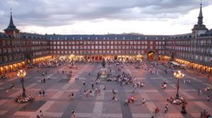 La plaza Mayor en la actualidad.