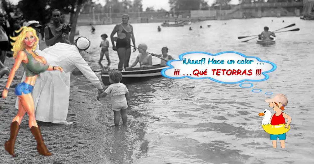 Fue tan popular la ‘Playa de Madrid’ que se anunciaba como si estuviera a “cinco minutos de la Puerta del Sol”. Esto es debido a que se creó una red de autobuses que partían del centro hasta la famosa playa. Tanta importancia tuvo, que, a día de hoy, la carretera que pasaba por allí aún se conoce como “la carretera de la playa”.